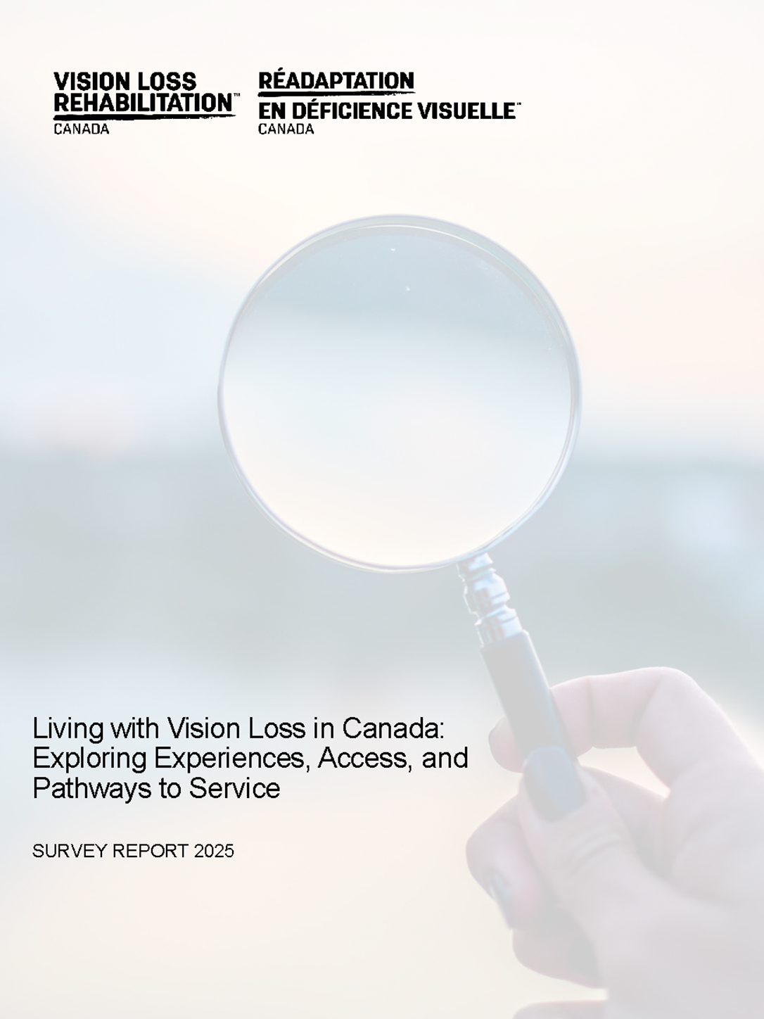Report Cover - Living with Vision Loss in Canada